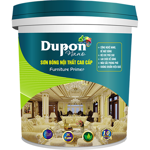 Sơn bóng nội thất cao cấp Dupon Nano